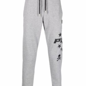 Philipp Plein logo drawstring track pants