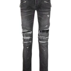 Balmain distressed skinny jeans