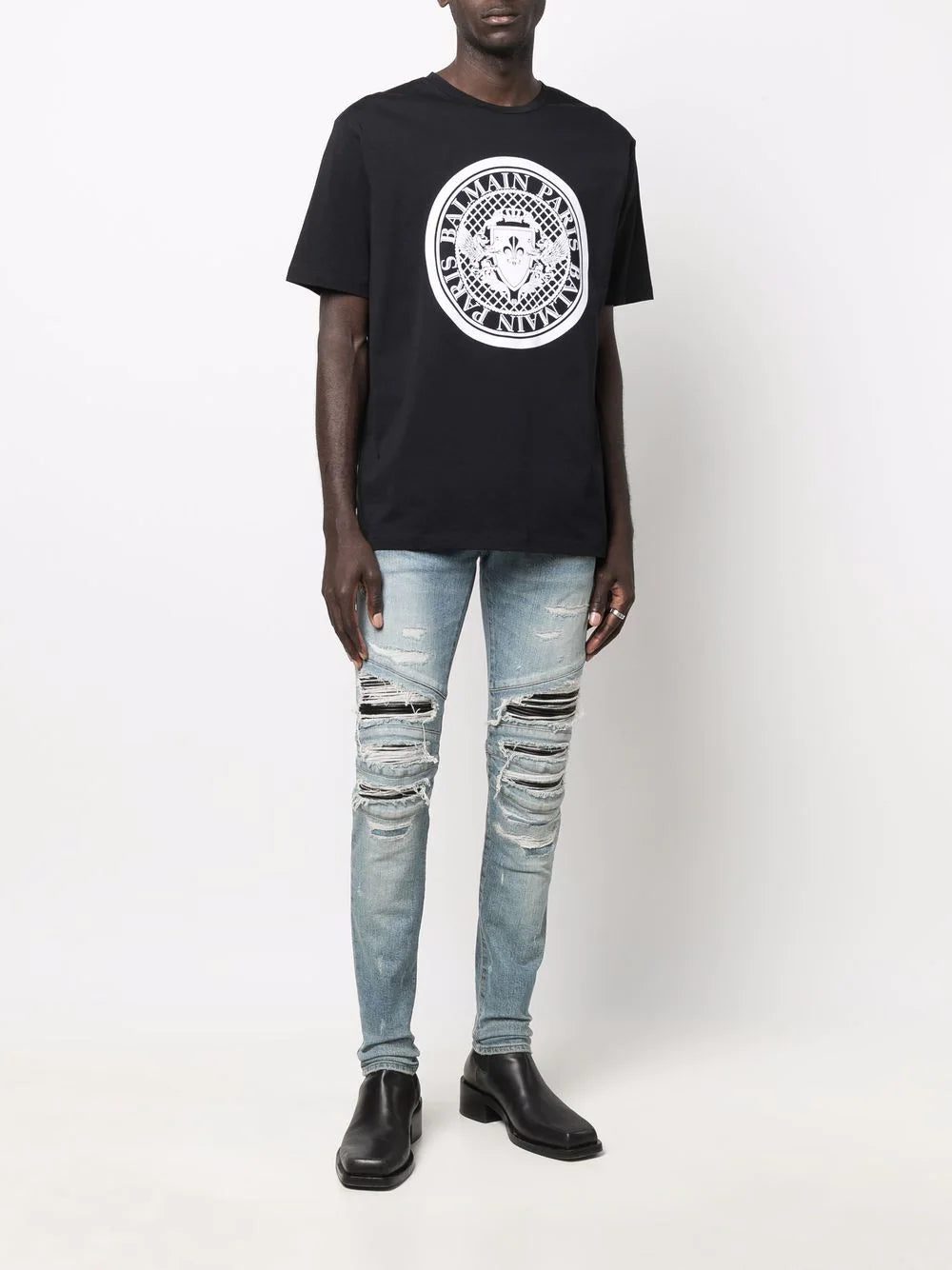 Balmain distressed skinny jeans - Image 2