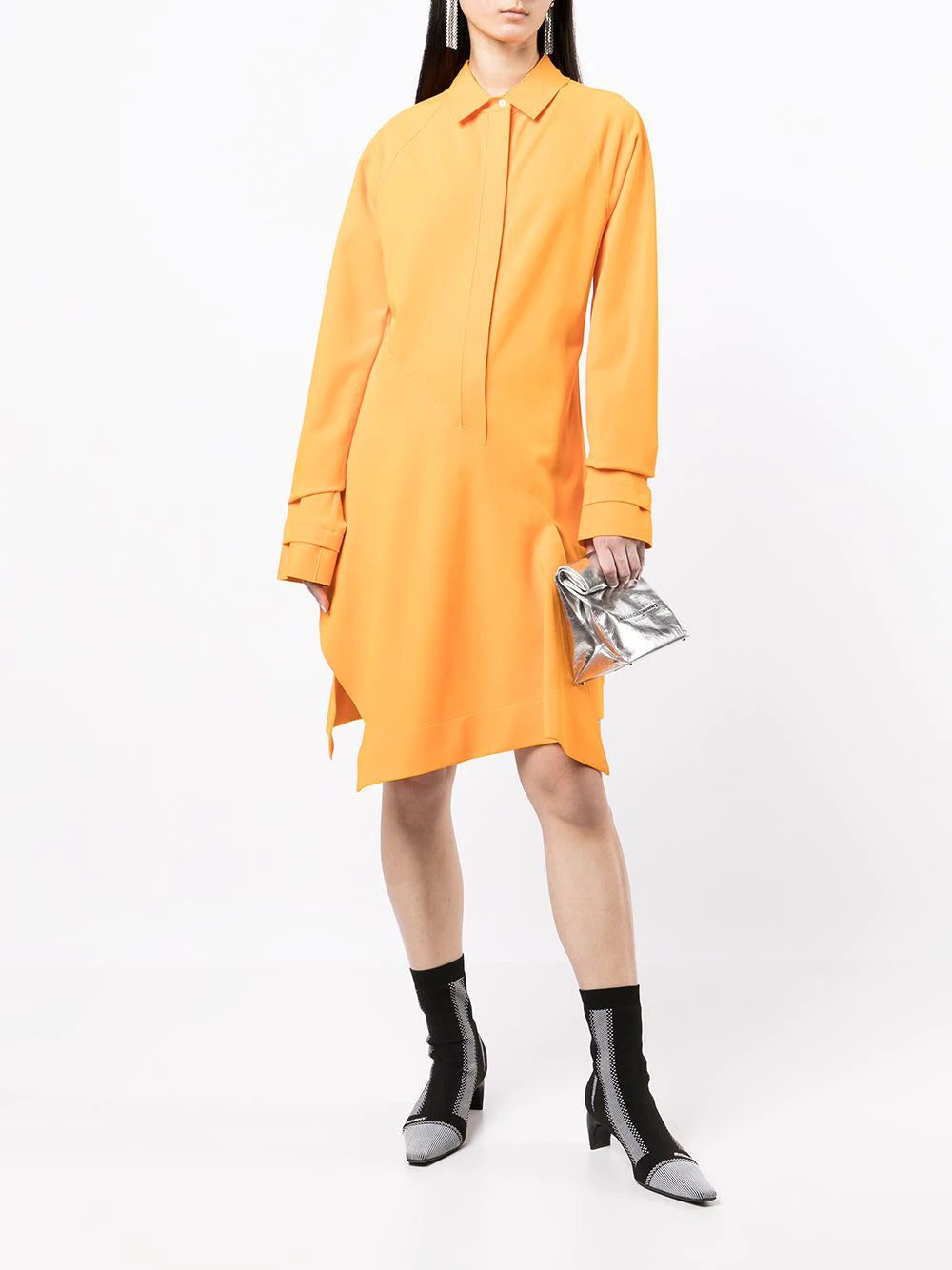Off-White panelled shirt dress - Image 2