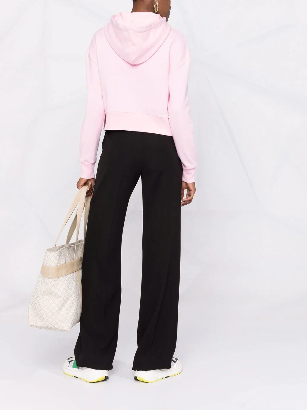 Balmain logo-print drawstring hood - Image 4