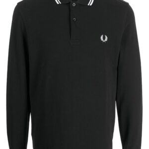Fred Perry embroidered-logo cotton polo shirt