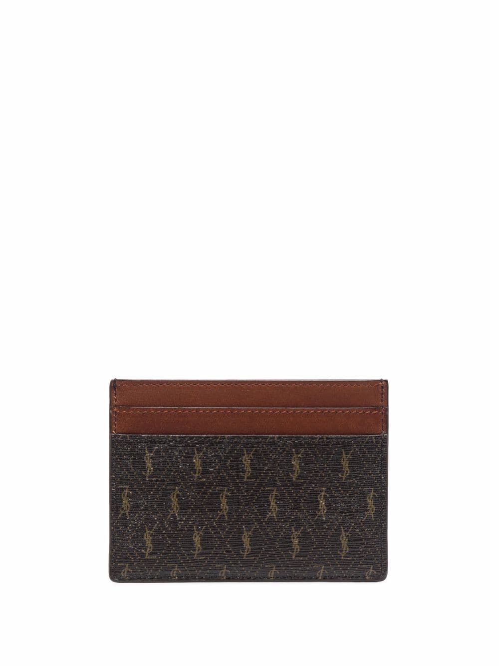 Saint Laurent logo card holder