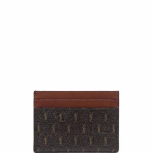 Saint Laurent logo card holder