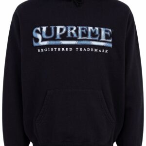 Supreme  Denim Logo hoodie
