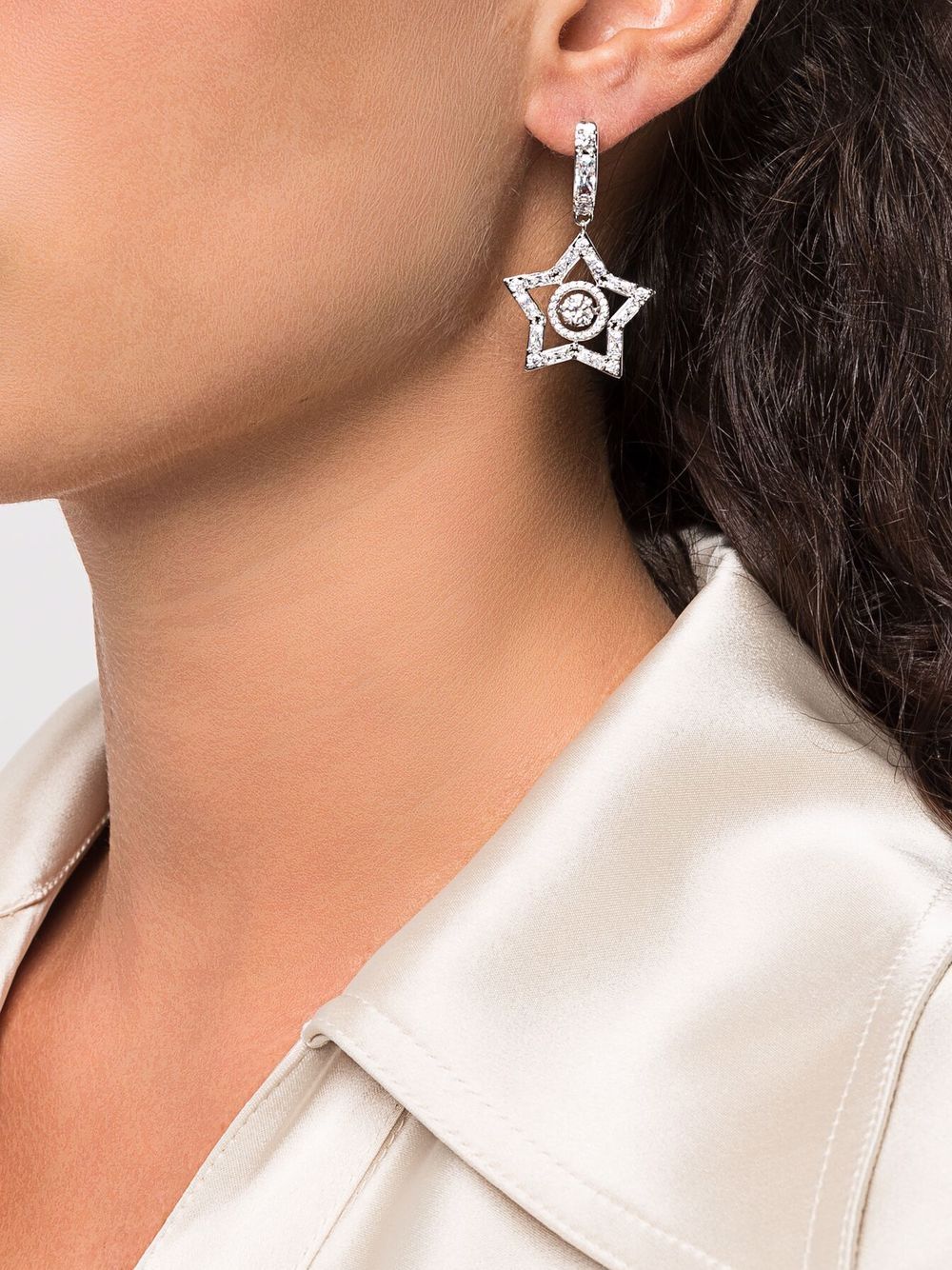 Swarovski Stella star-motif earrings - Image 2