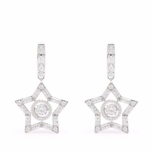 Swarovski  Stella star-motif earrings
