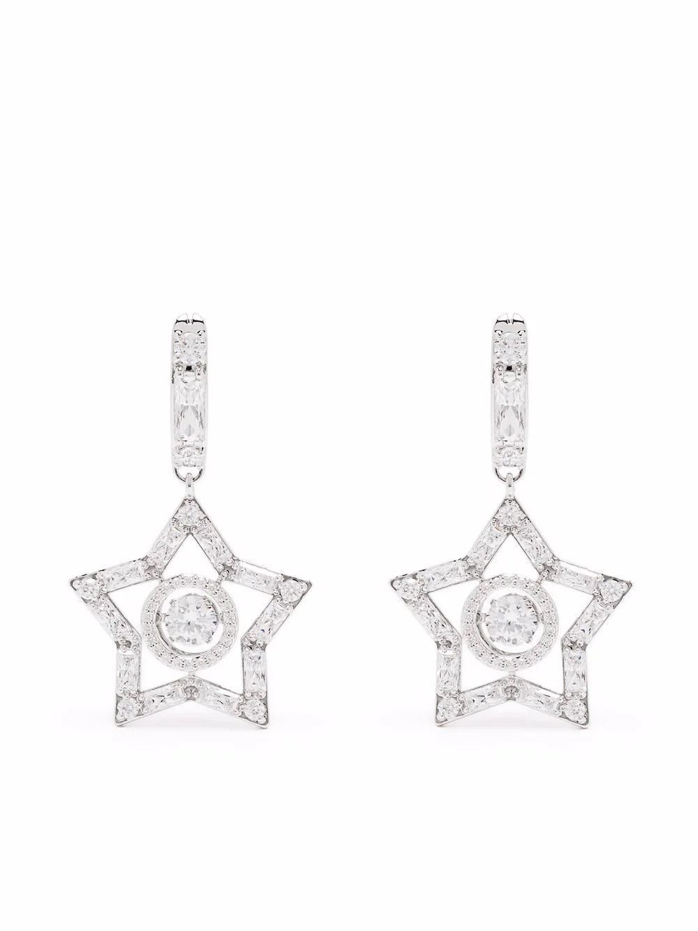 Swarovski Stella star-motif earrings
