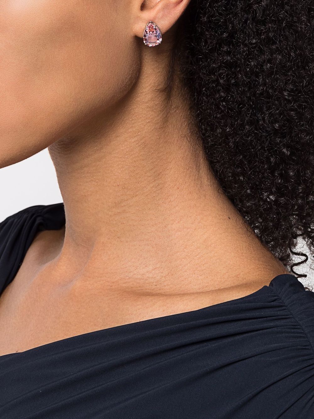 Swarovski Gema crystal stud earrings - Image 2