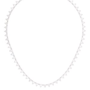 Swarovski  Millenia triangle Swarovski crystal necklace