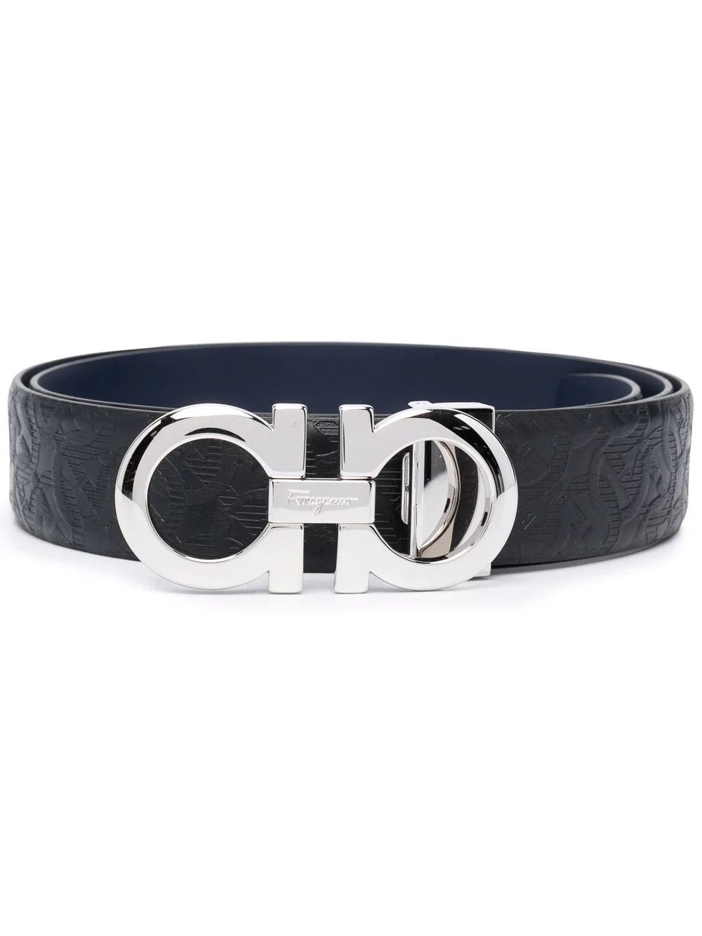 Ferragamo Gancini logo belt