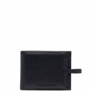 Emporio Armani pebbled-effect leather wallet