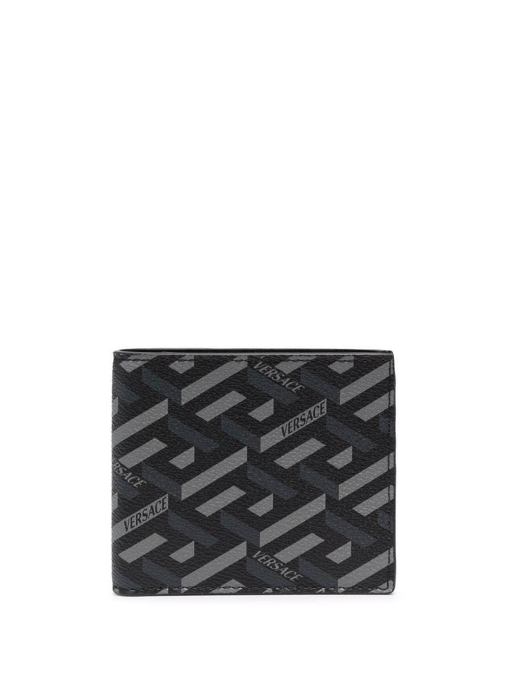 Versace Greca-print bi-fold wallet