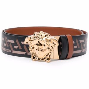 Versace Medusa Head Greca-print belt