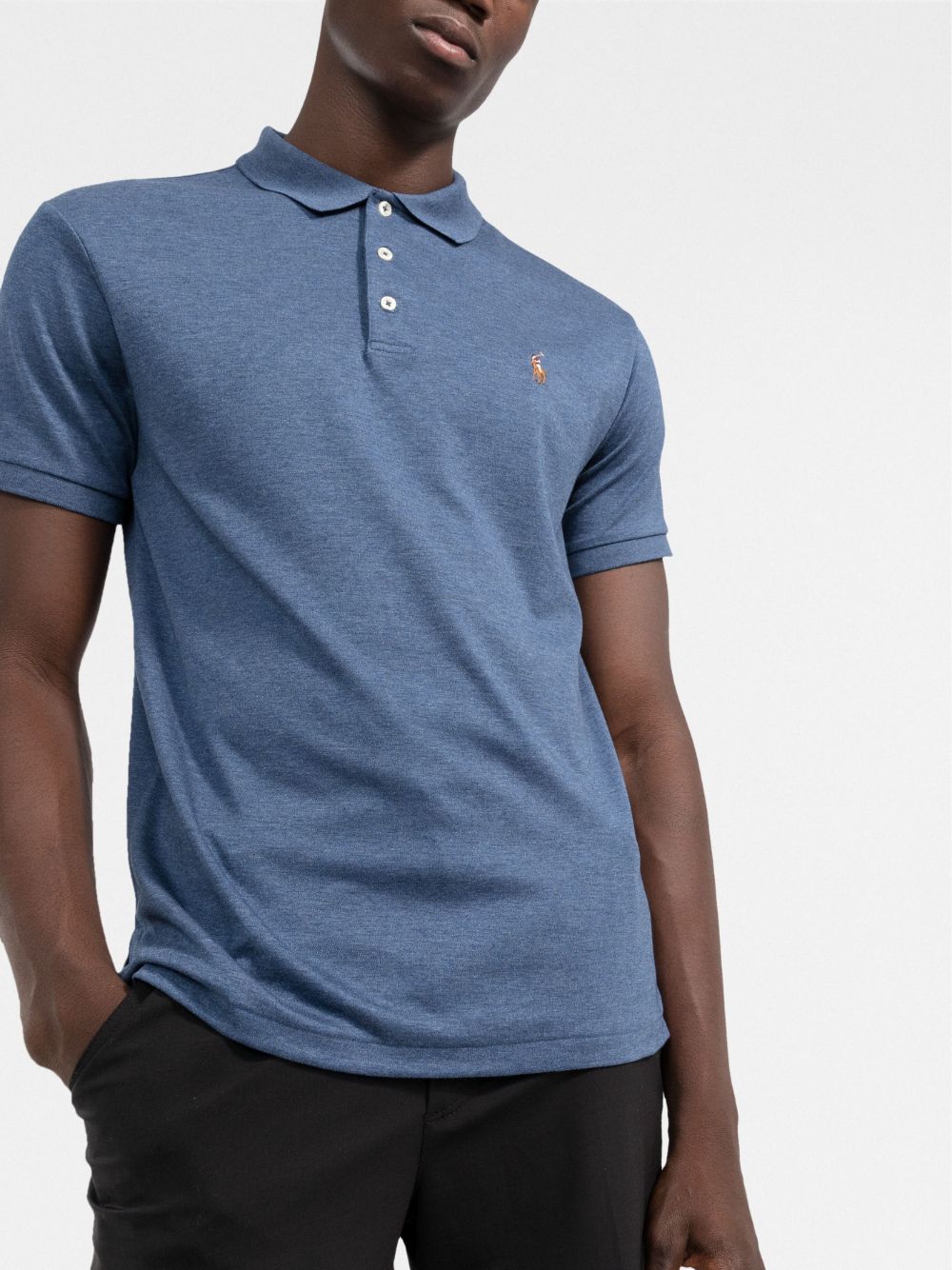 Polo Ralph Lauren embroidered-logo short-sleeved polo shirt - Image 3