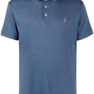 Polo Ralph Lauren embroidered-logo short-sleeved polo shirt