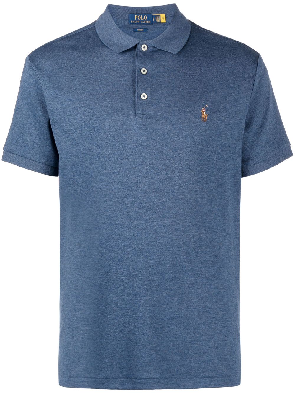 Polo Ralph Lauren embroidered-logo short-sleeved polo shirt