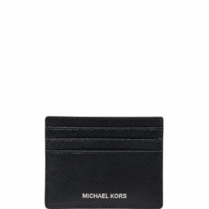 Michael Michael Kors logo-print leather card wallet