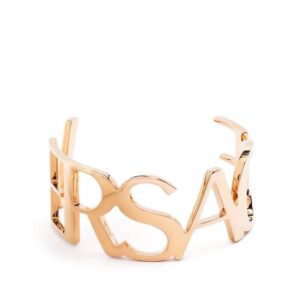 Versace  logo cuff bracelet