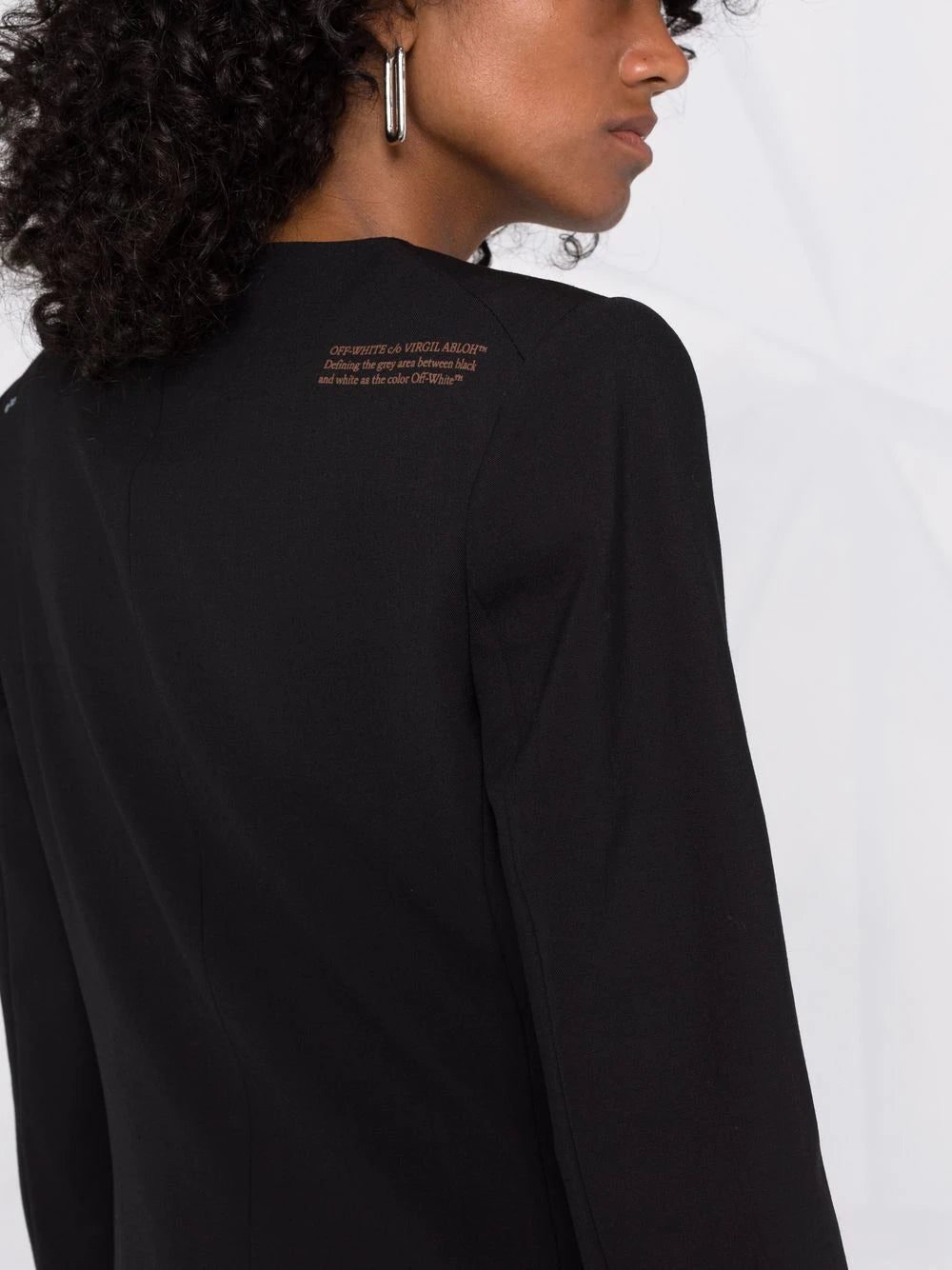 Off-White long-sleeve blazer dress - Image 3