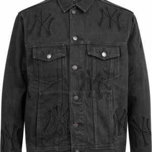 Supreme x New York Yankees denim trucker jacket