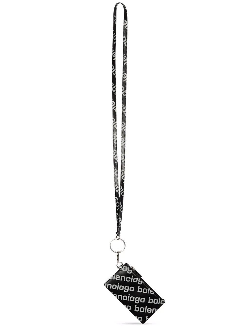 Balenciaga Cash lanyard-strap cardholder