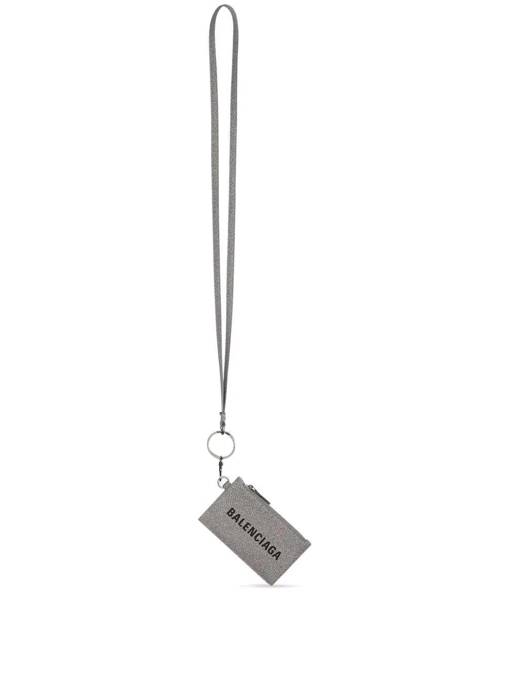 Balenciaga Cash lanyard-strap cardholder