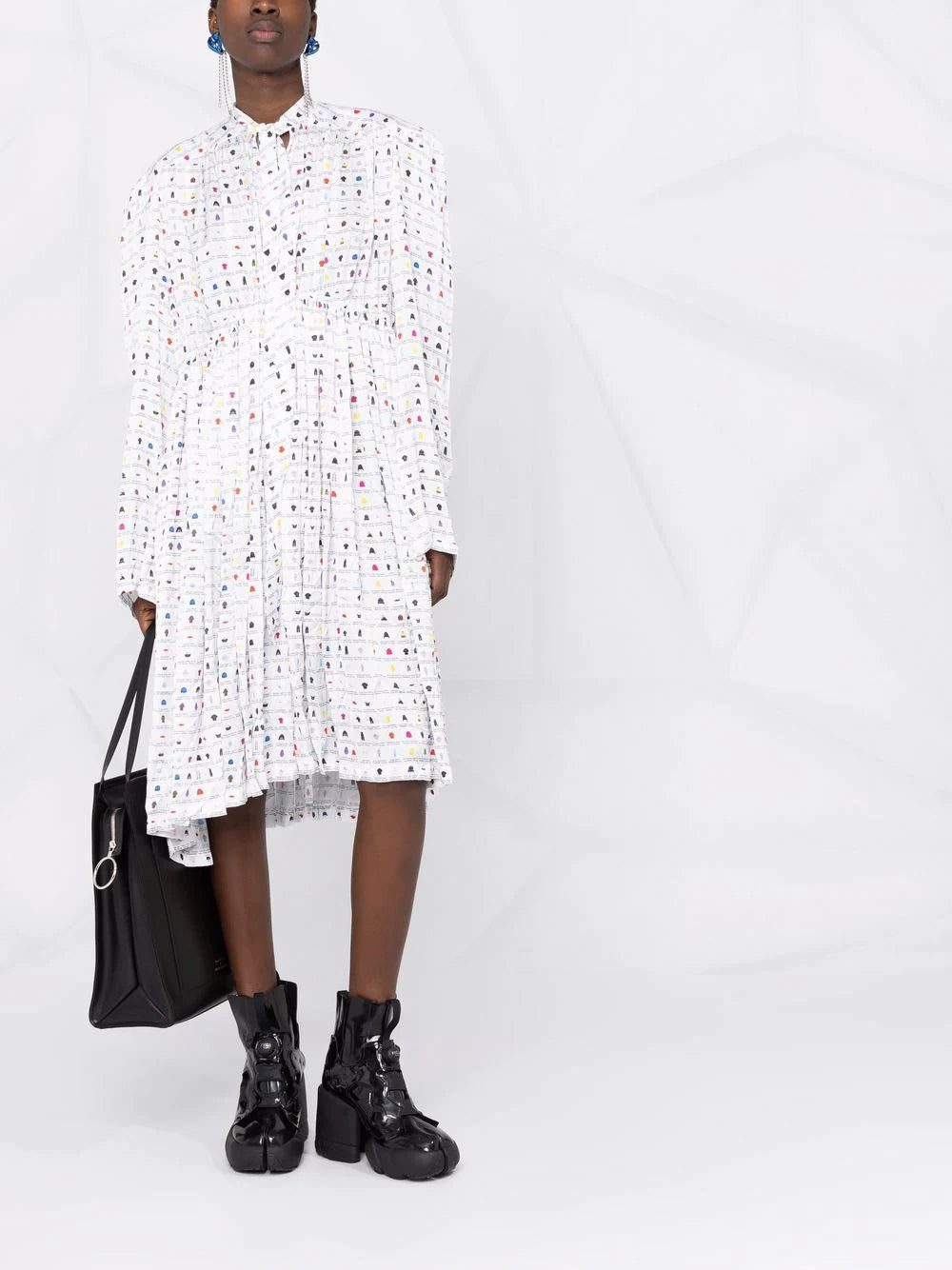 Balenciaga oversized scarf dress - Image 2