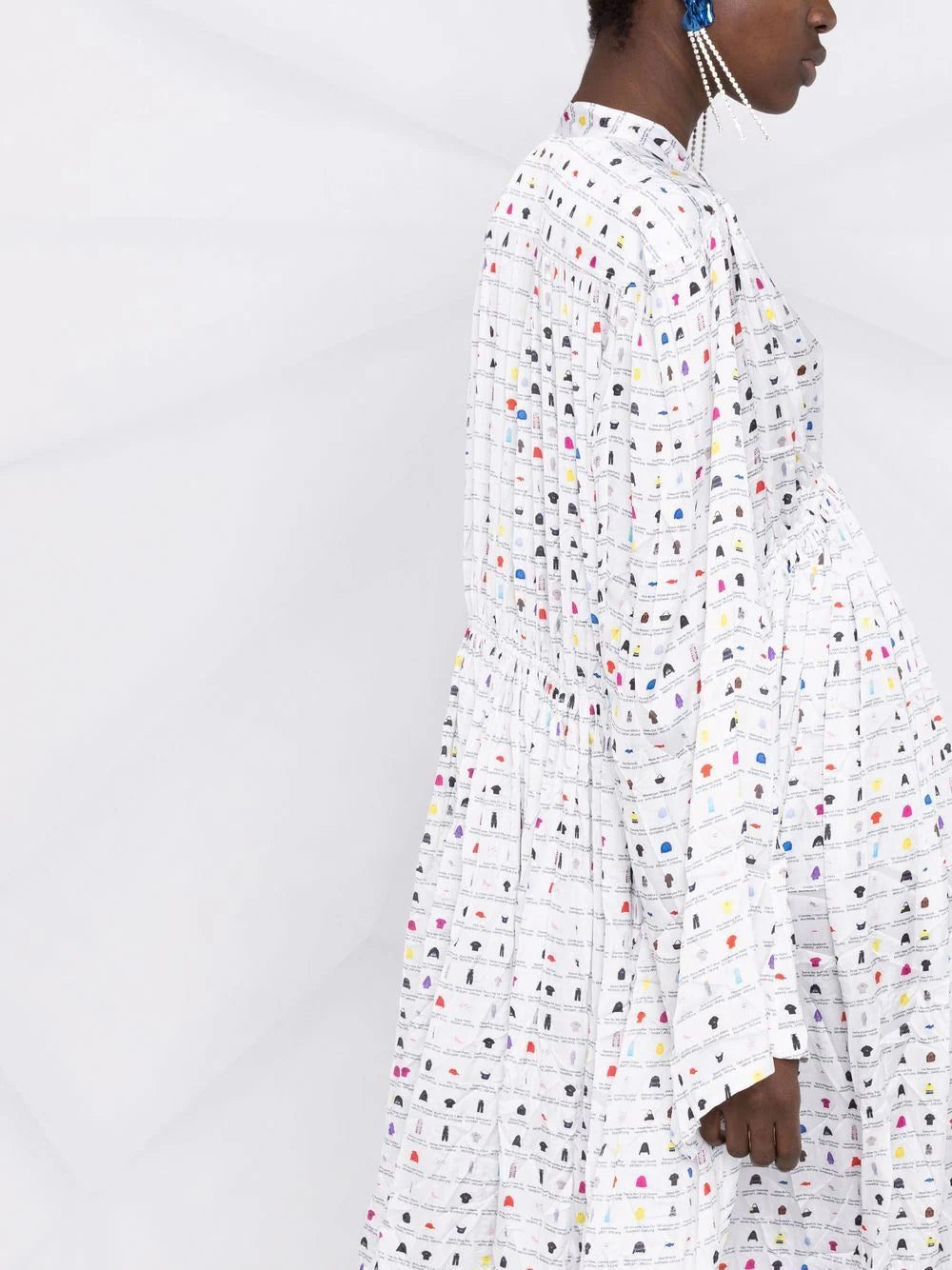Balenciaga oversized scarf dress - Image 3