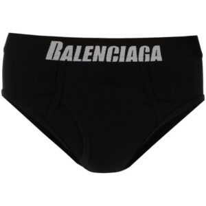 Balenciaga  logo-waist cotton briefs