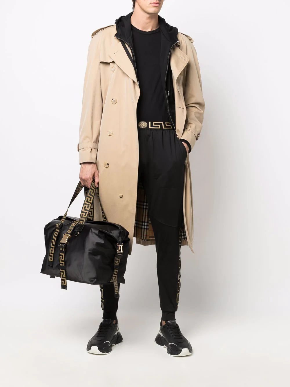 Versace Greca-detailing slip-on performance track trousers - Image 2