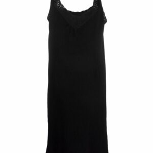 Balenciaga  ribbed knit slip dress