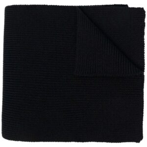 Versace  Medusa-patch knit scarf