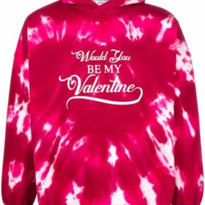 Balenciaga  Valentine tie-dye pullover hoodie