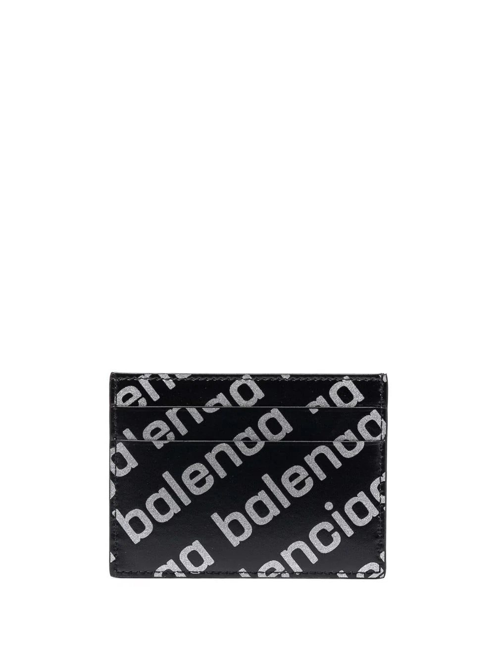 Balenciaga Cash logo print cardholder