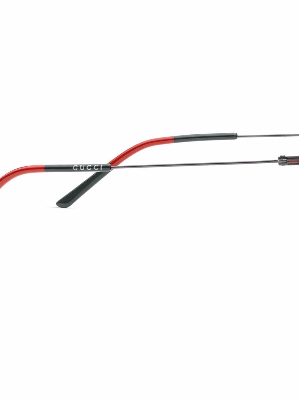 Gucci Eyewear square-frame pilot sunglasses - Image 3