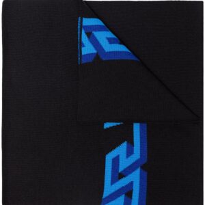Versace  Greca-motif wool scarf
