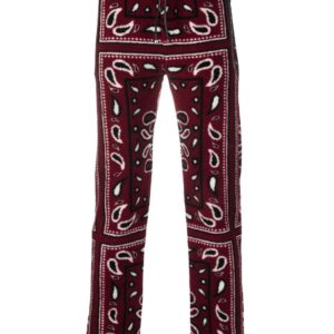 AMIRI  bandana-print track pants