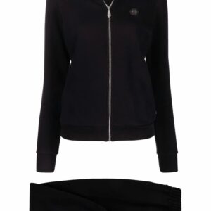 Philipp Plein sequin embellished skull tracksuit set