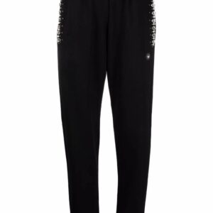 Philipp Plein  crystal iconic-plein track pants