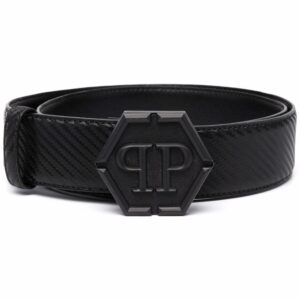 Louis Vuitton Hexagon-logo buckle belt