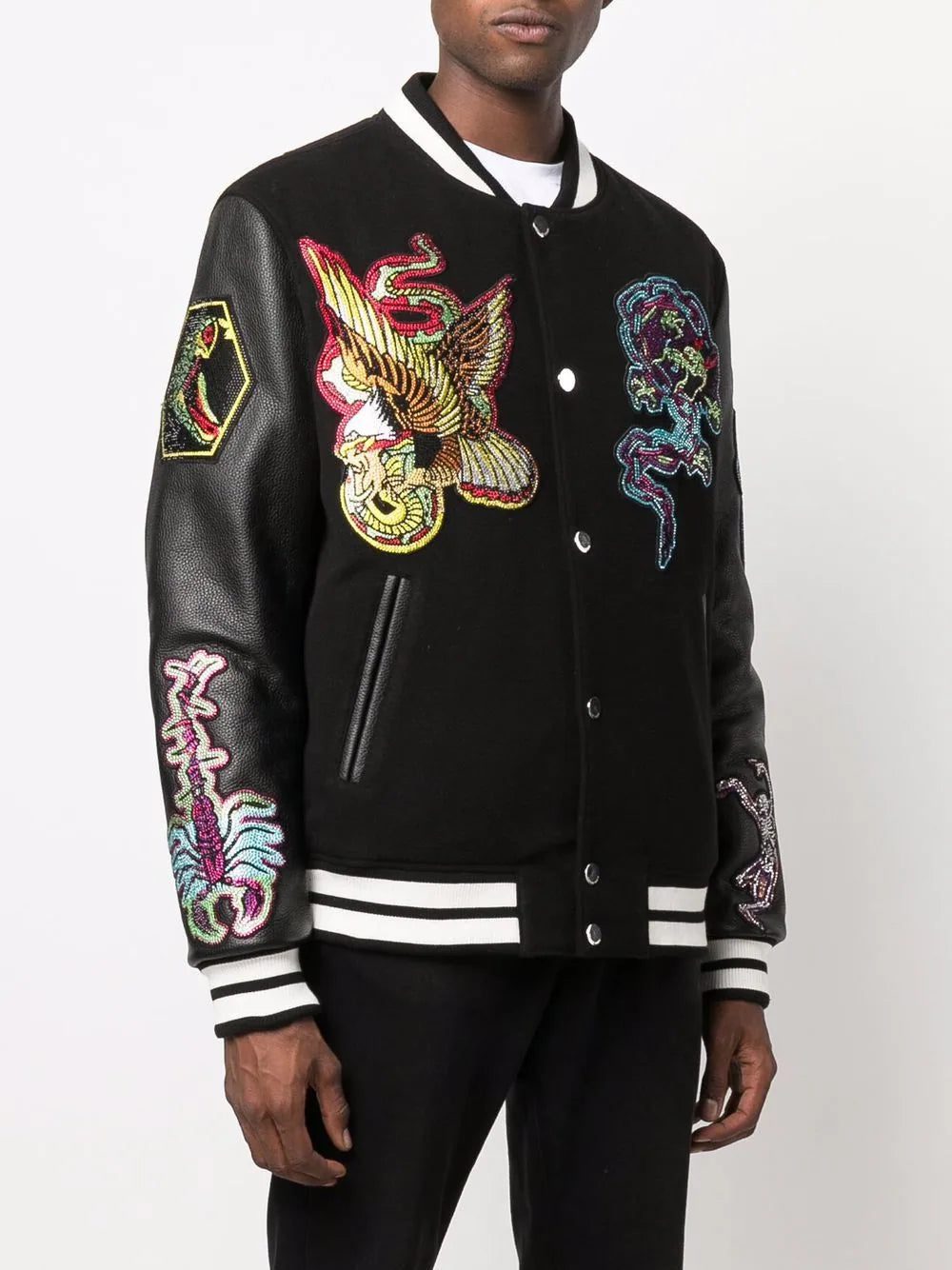 Philipp Plein varsity bomber jacket - Image 4