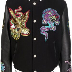 Philipp Plein  varsity bomber jacket