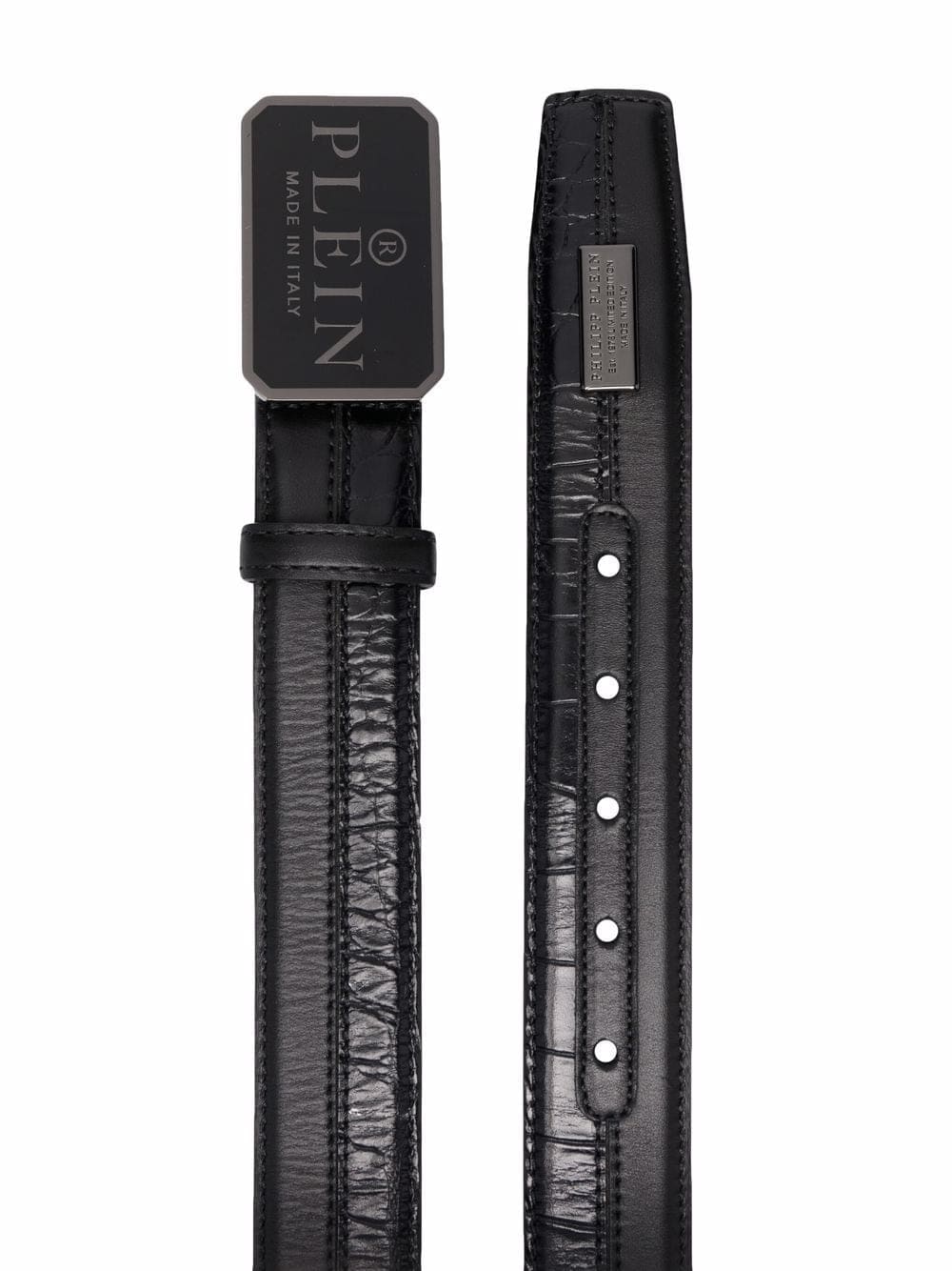 Louis Vuitton logo-plaque leather belt - Image 2