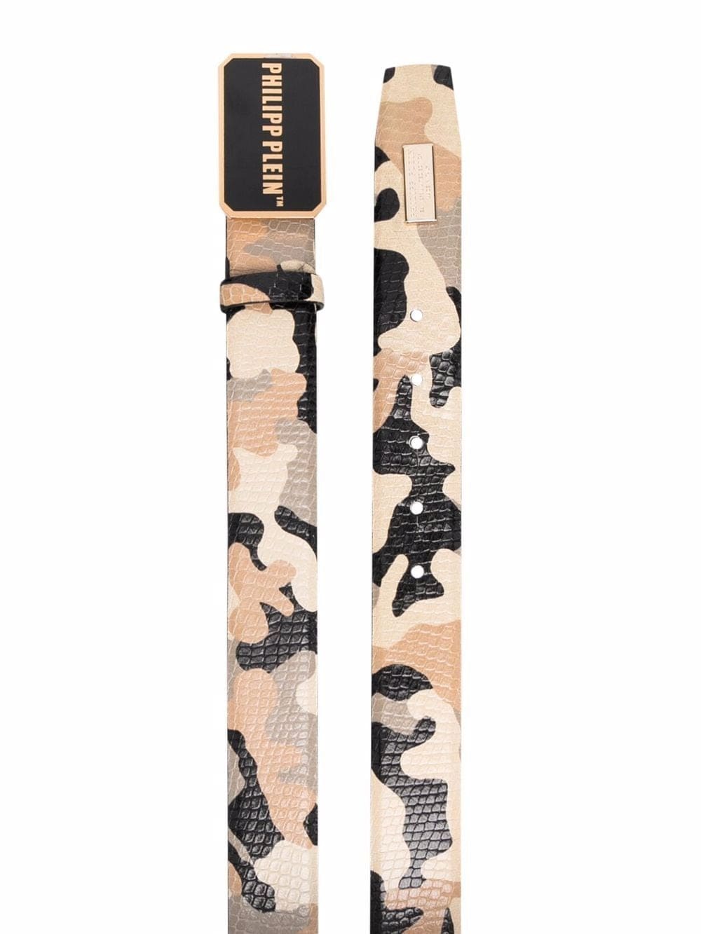 Louis Vuitton logo-plaque camouflage belt - Image 2
