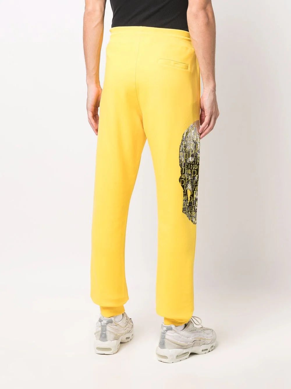 Philipp Plein studded side-skull trackpants - Image 4