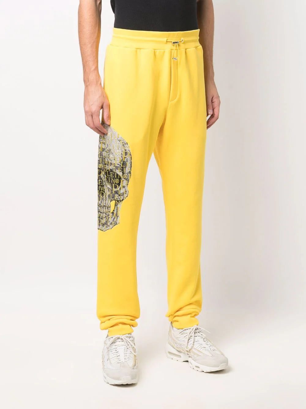Philipp Plein studded side-skull trackpants - Image 3