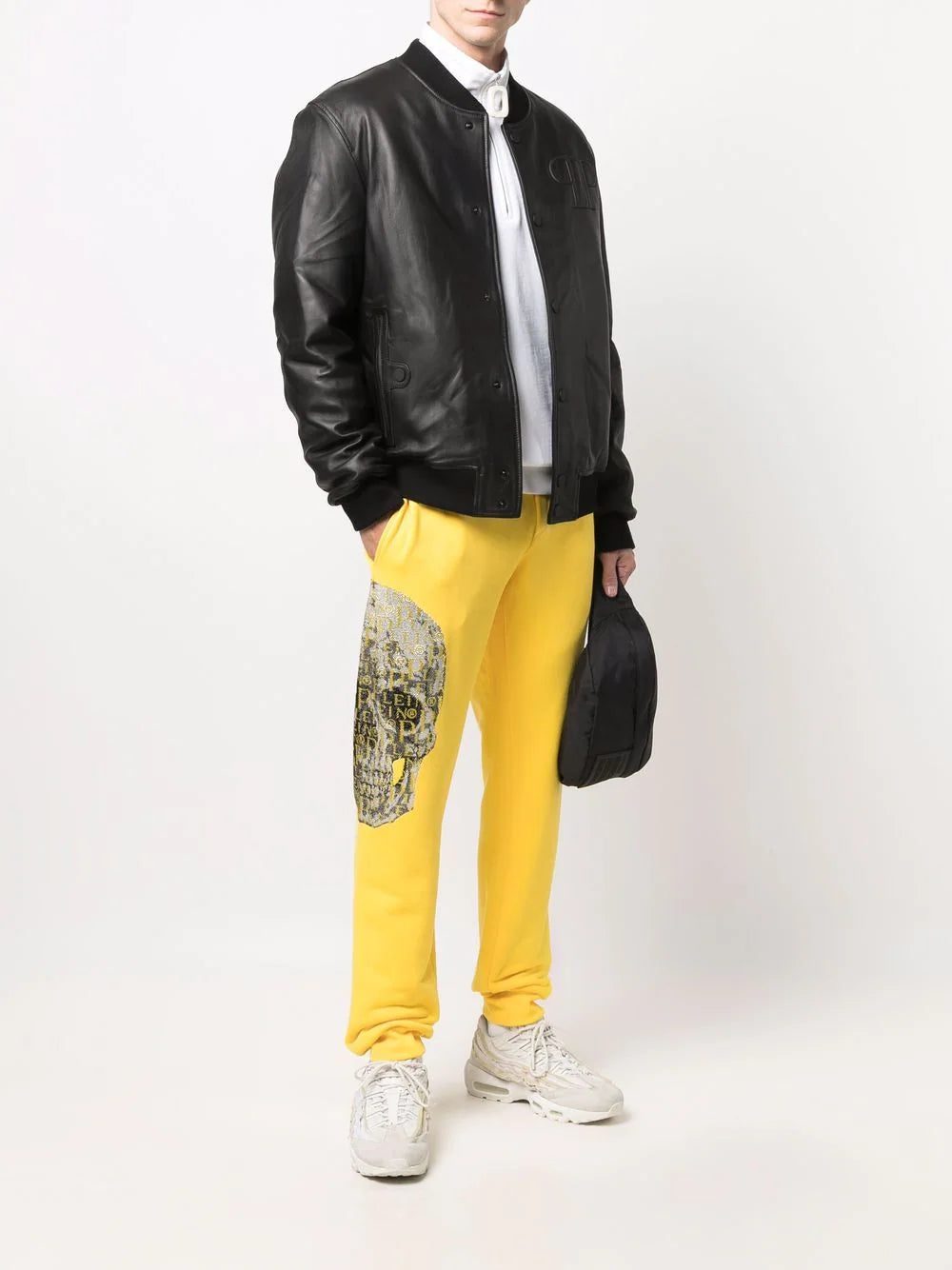 Philipp Plein studded side-skull trackpants - Image 2