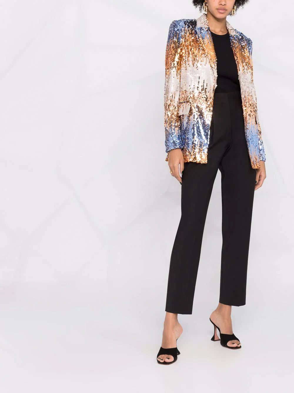 Philipp Plein sequin single-breasted blazer - Image 2