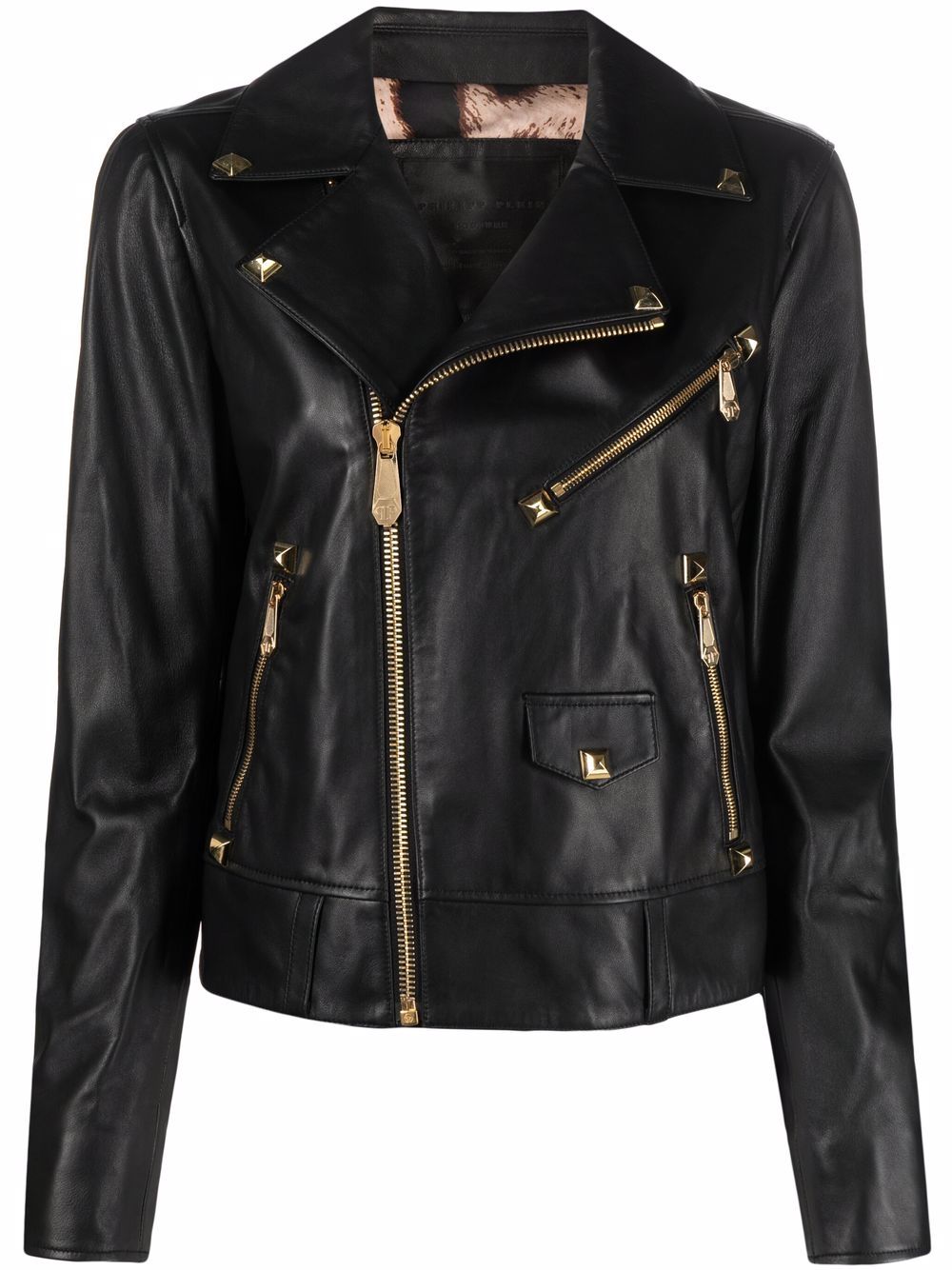 Philipp Plein studded biker jacket